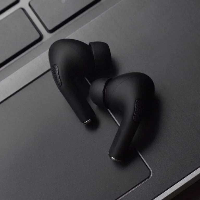 Airpods pro 2 matt Black super premium first copy free case