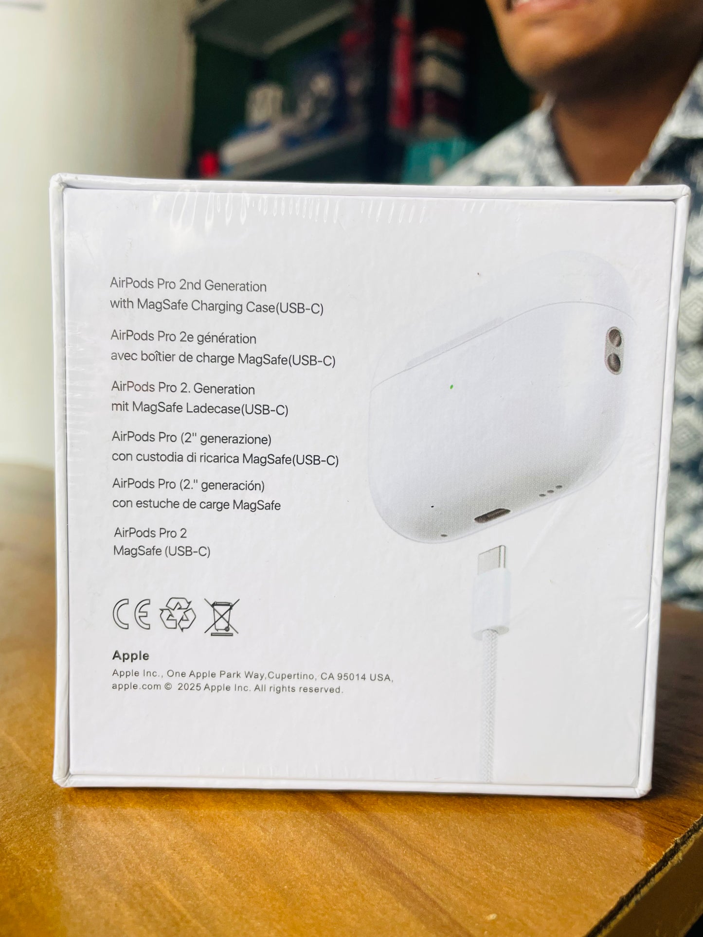AirPods Pro 2nd generation type-C free case